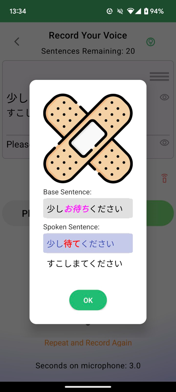 AI Speech Correction